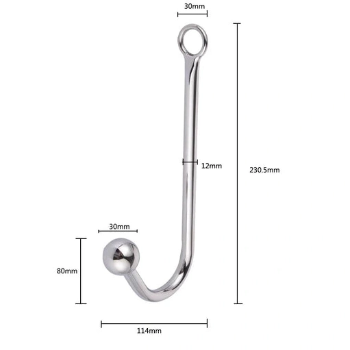 Cuffs with and Beaded Elegant 5334 Collar Anal Hook 0910